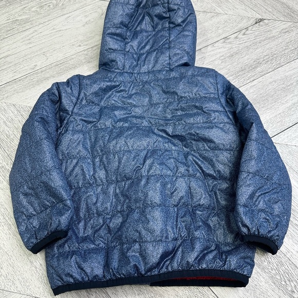 Joe Fresh Blue Quilted Light Puffer Jacket - Picture 2 of 5